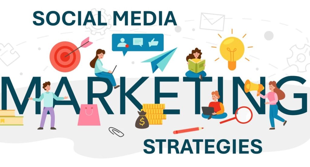 Social media marketing strategies in 2025 with AI, influencers, and short-form videos across mobile devices